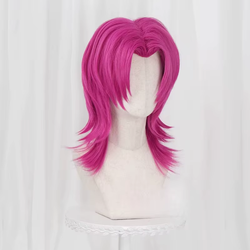 Perruque de cosplay K pop mens saja Romance