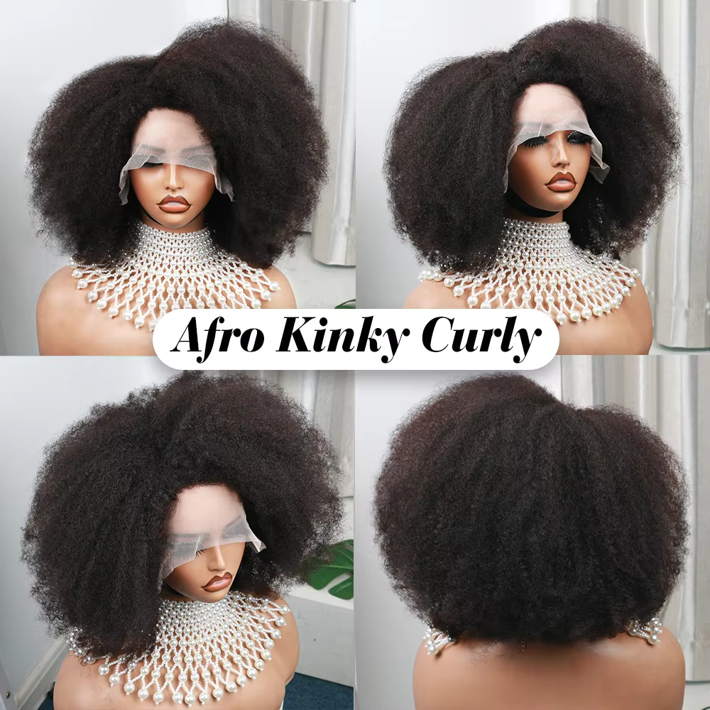 Perruques courtes afro bouclées pour femmes noires