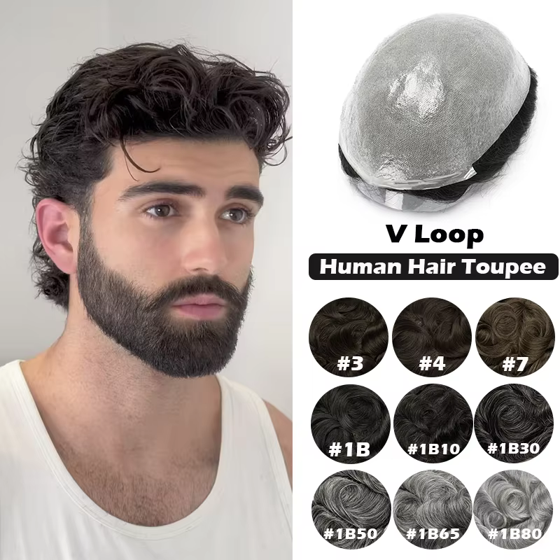 Prothèse capillaire pour homme