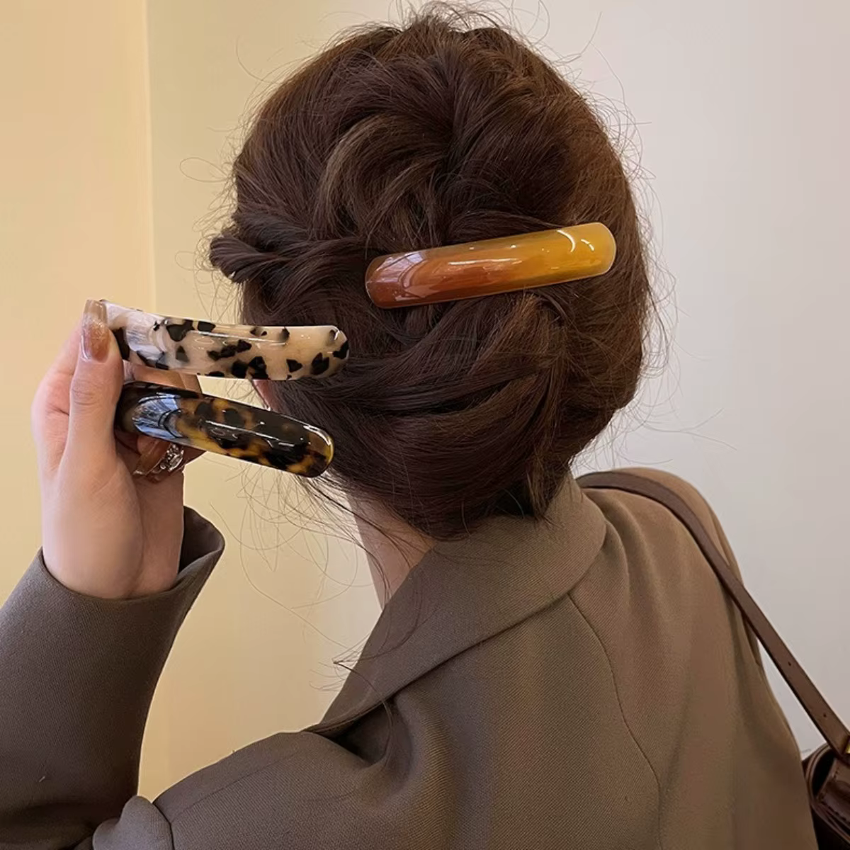 Pince à cheveux française Chic