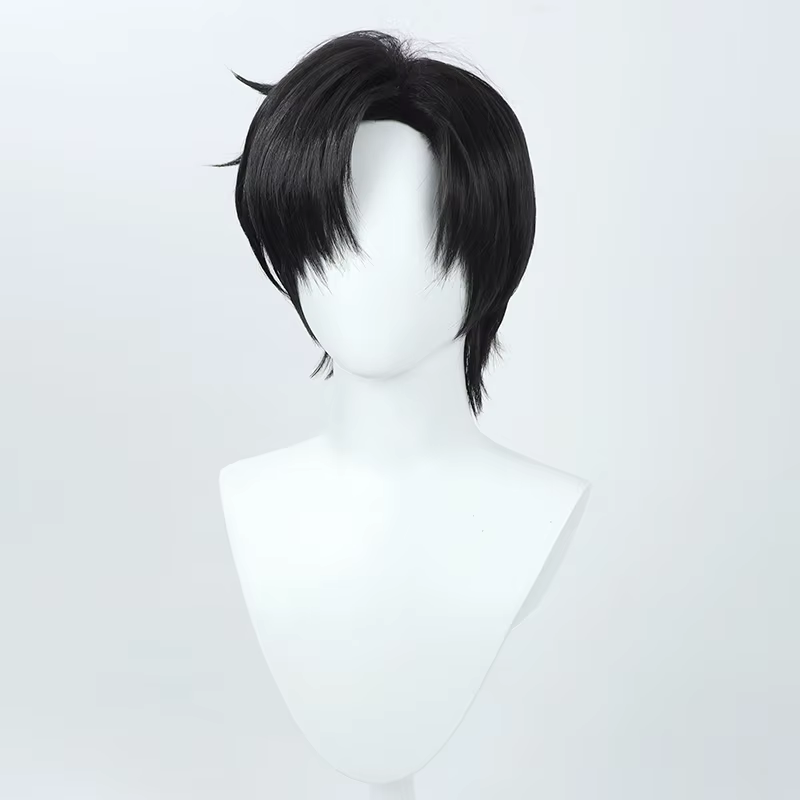 Perruque Cosplay Chiba Mamoru en Clip de Lune