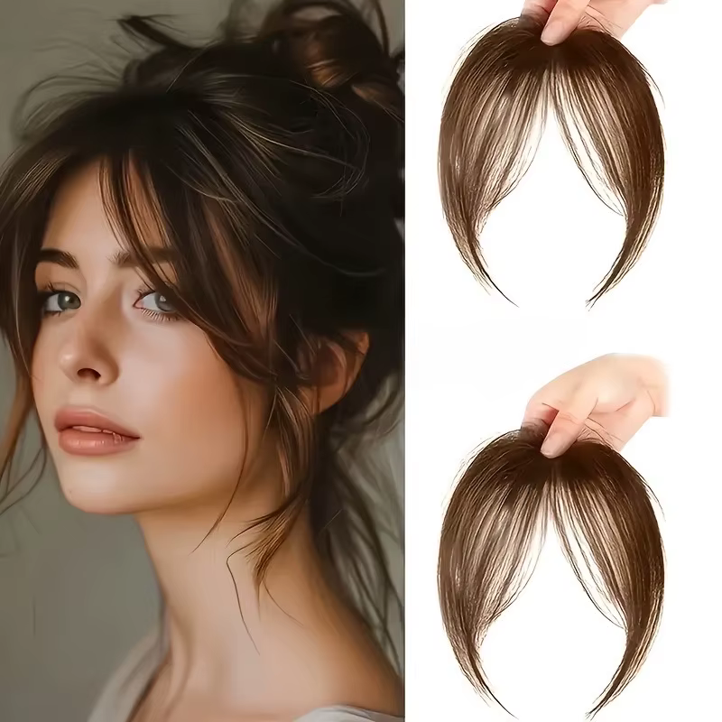 1 paquet de postiche bang pour femme