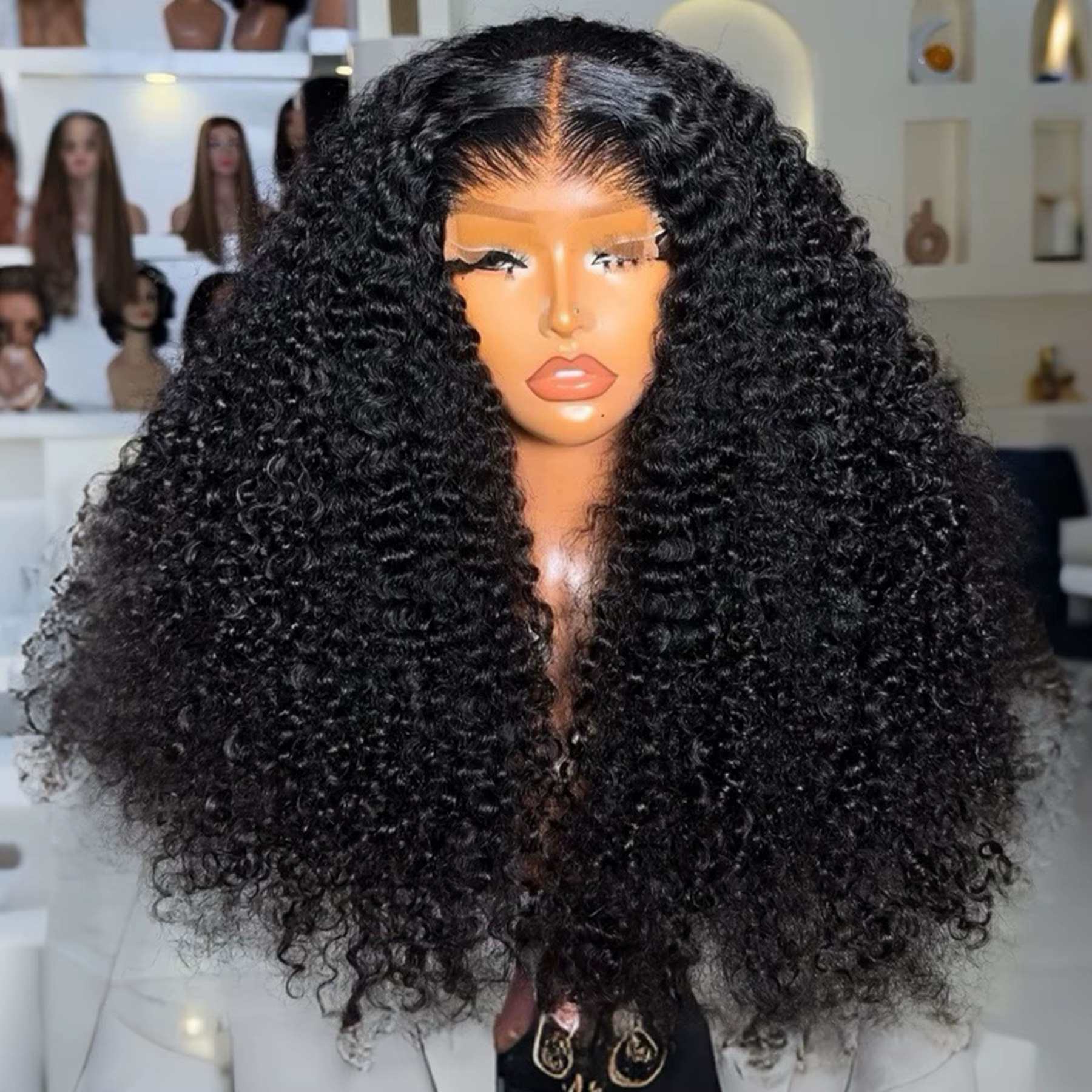 Perruque Lace Frontal Wig sans colle