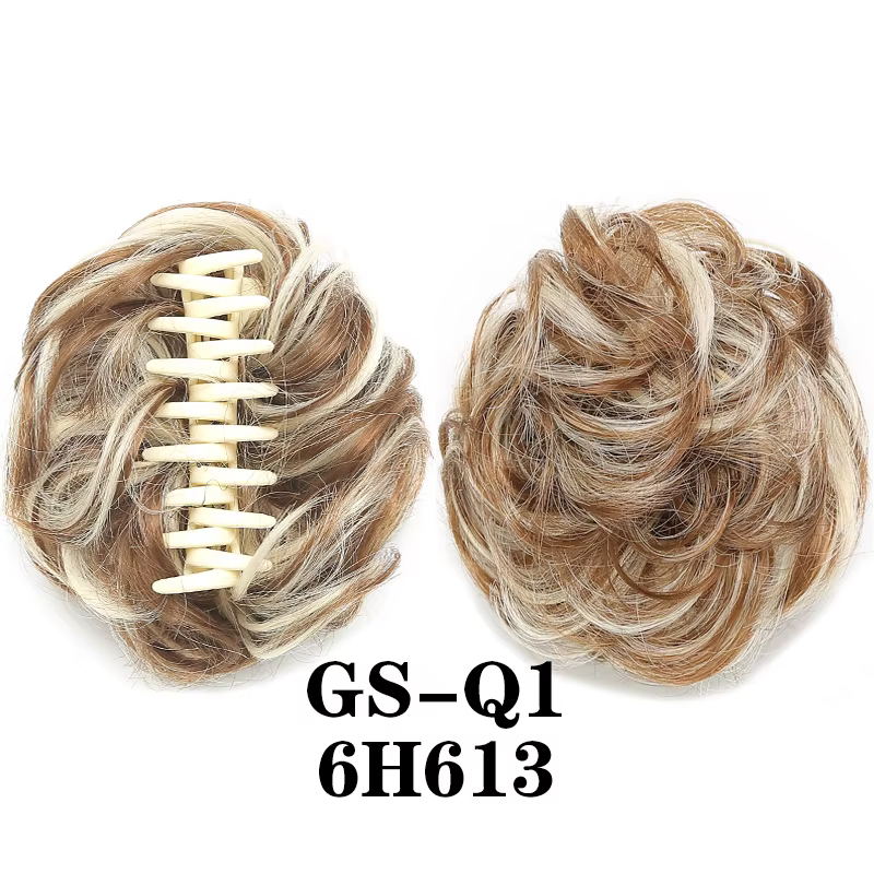 Extensions de cheveux de Chignon en désordre