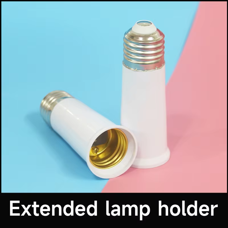 Adaptateur d'extension d'ampoule LED E27 à E27, prolongateur douille lumière pour lampes appareils photo