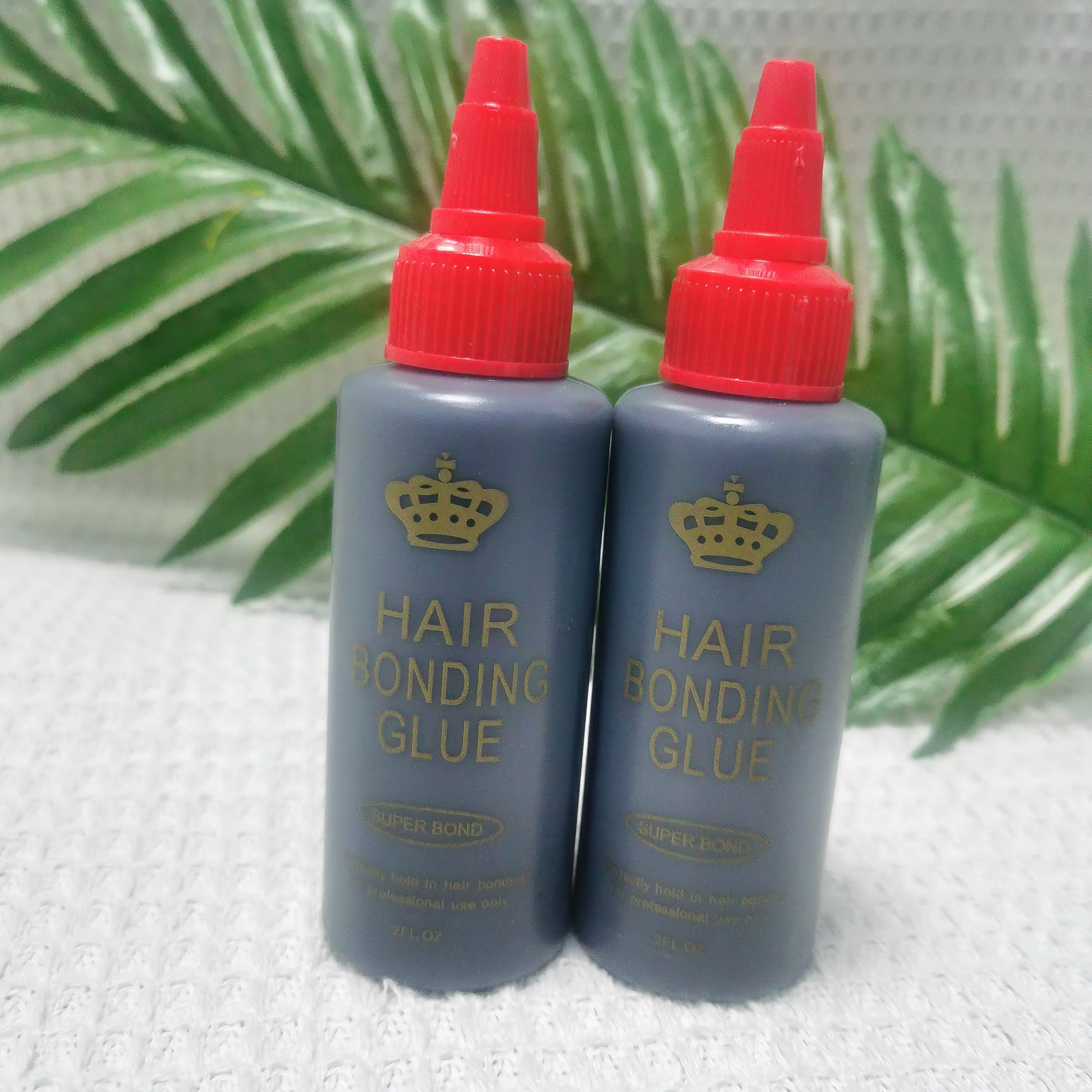 Colle pour tissage de cheveux noire 1 oz/2 oz/4 oz 30 ml/60 ml/118 ml