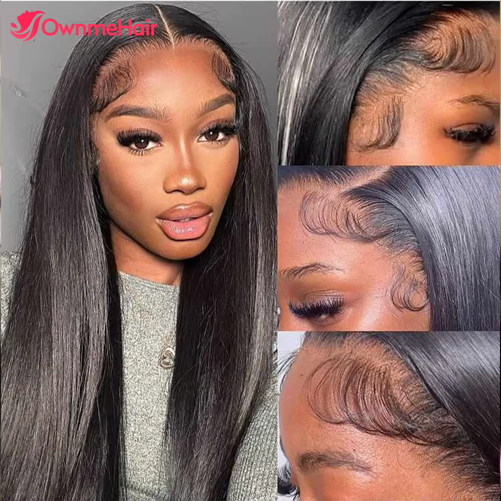 Perruque Lace Frontal Wig naturelle sans colle