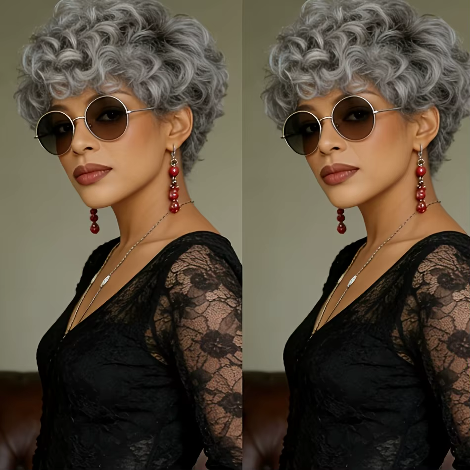 Perruque synthétique Remy brésilienne naturelle