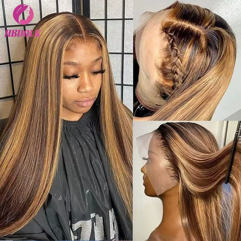 Perruque Lace Front Wig naturelle lisse