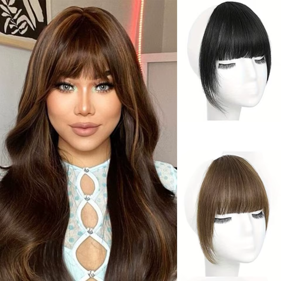 Extensions de cheveux synthétiques à clipser