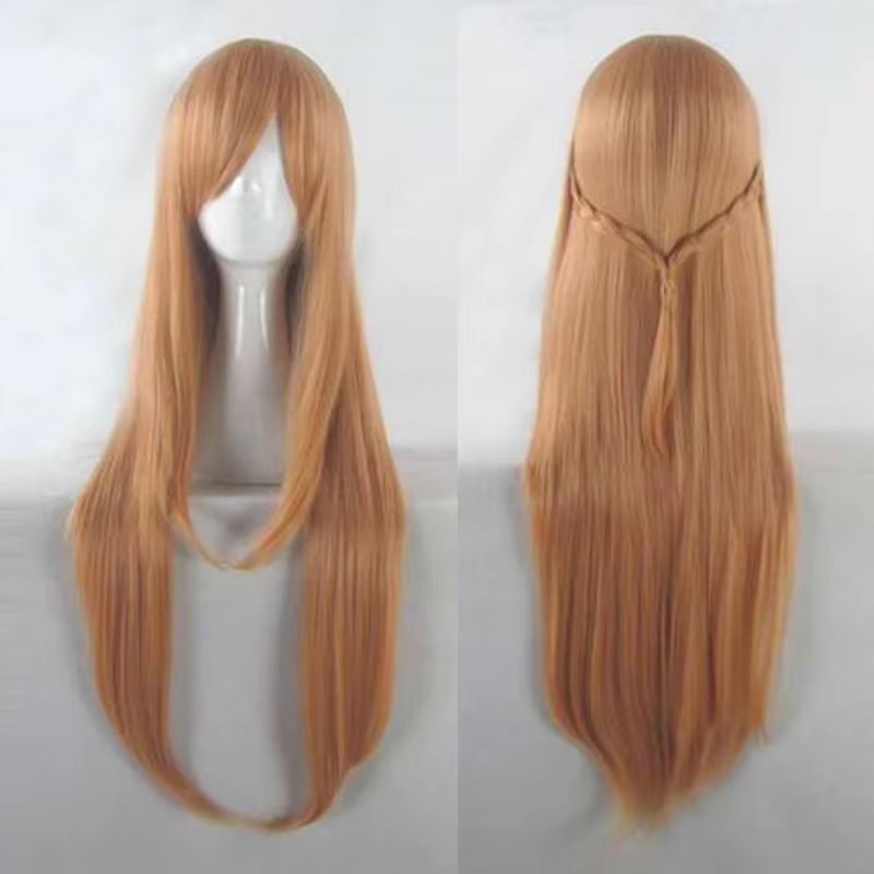 Épée Art en ligne Yuuki Asuna longue perruque Cosplay Costume SAO Yuki