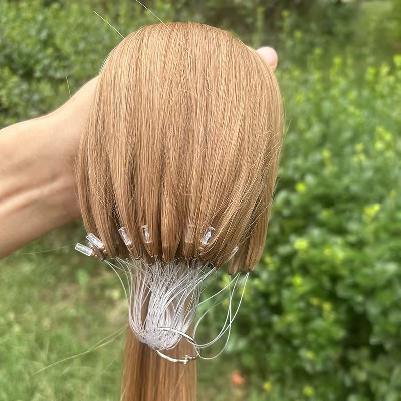 Extensions de cheveux Remy noirs naturels H6