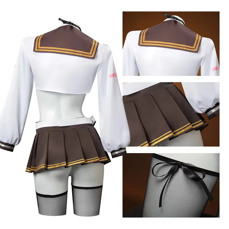 Jeu NIKKE la déesse de la victoire Cosplay Bridd Costume perruque Bready doux femme de chambre vêtements haut tablier jupe ensemble Halloween NewUniform