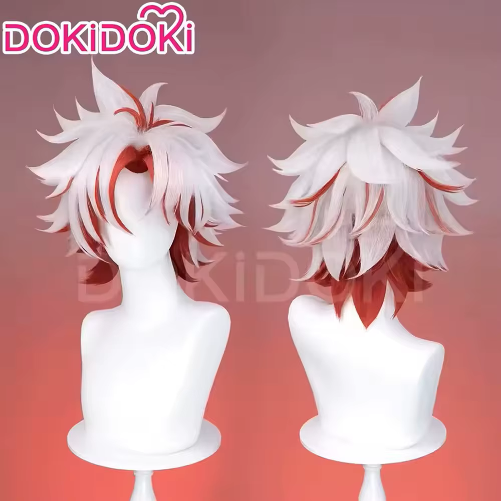 EN STOCK Perruque Luuk Herssen Galbrenr Zani Ciaccona Camellya Scar Danjin Youhu du jeu Wuthering Waves DokiDoki pour