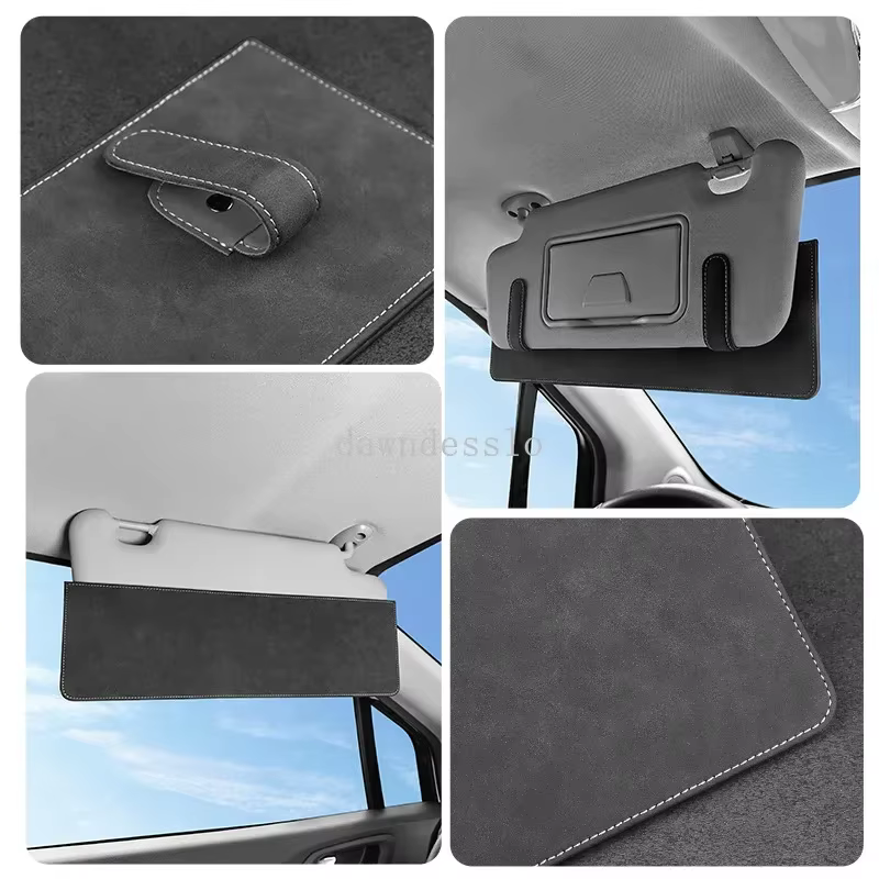 Panneau d'extension de pare-soleil de voiture, Extension d'occlusion de soleil, Anti-éblouissement, Protection des yeux, Parasols universels