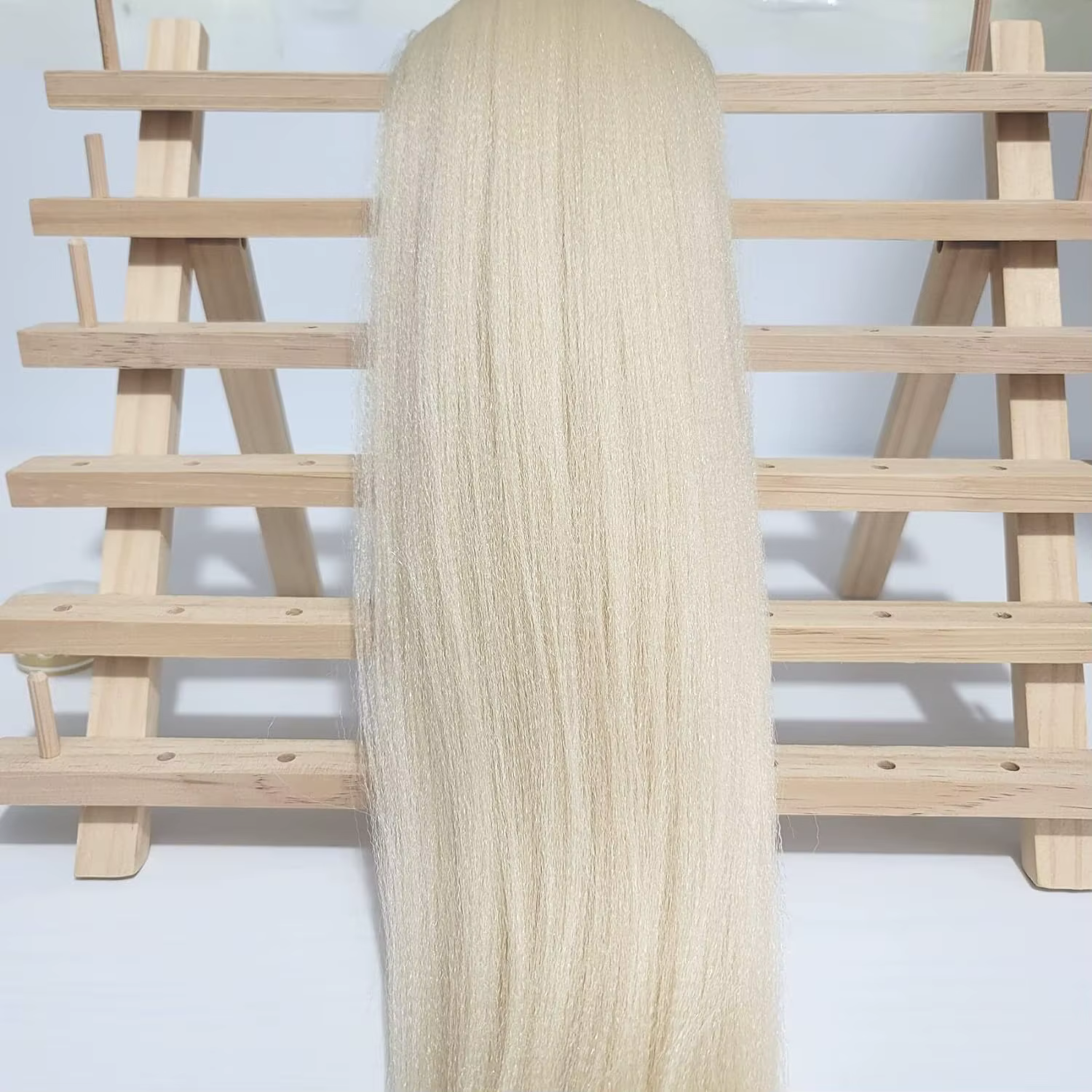 Extensions capillaires synthétiques Yaki lisses au Crochet