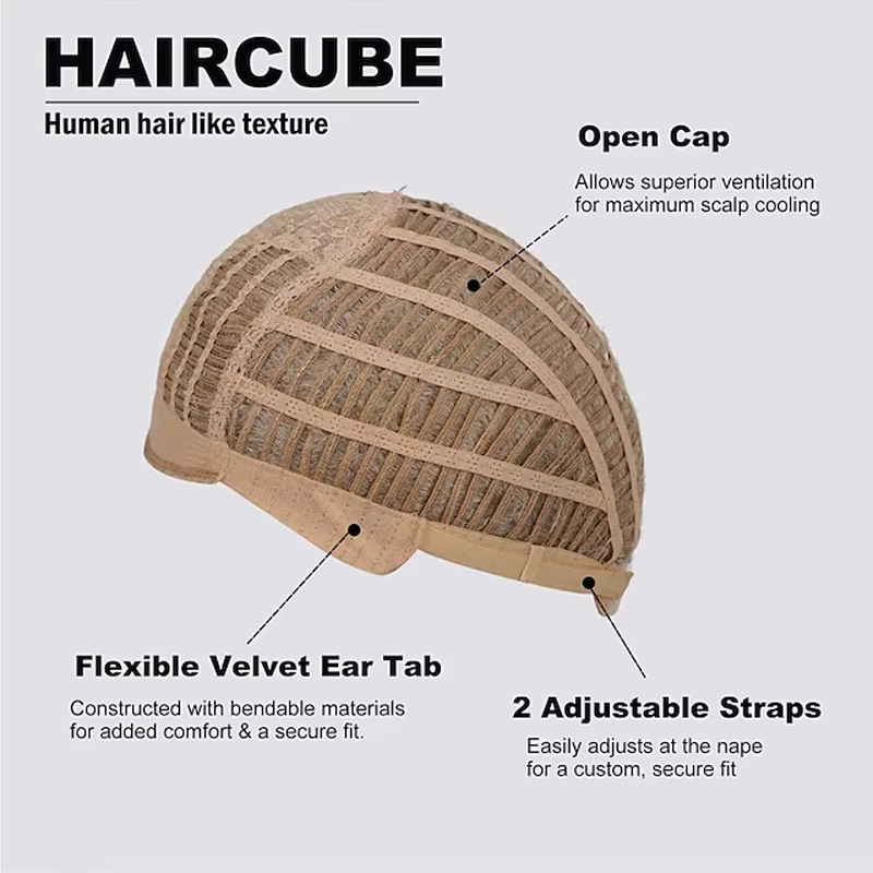 HAIRJOY – perruque synthétique bouclée et moelleuse