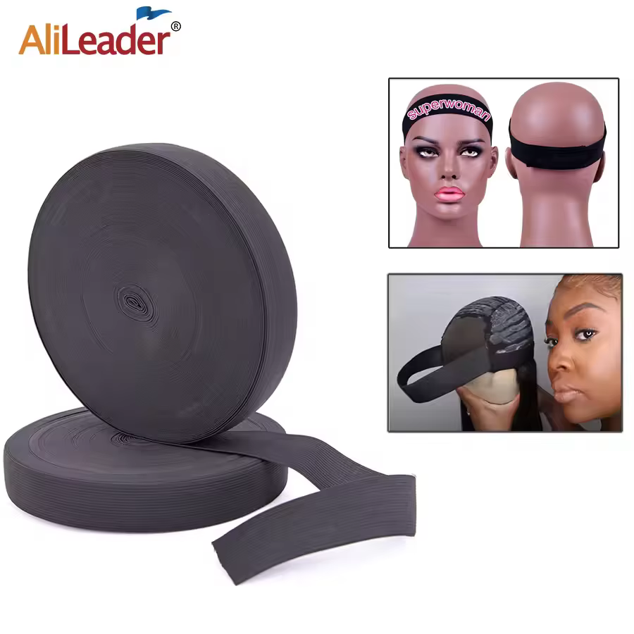 Bandeau élastique pour maintien de perruque