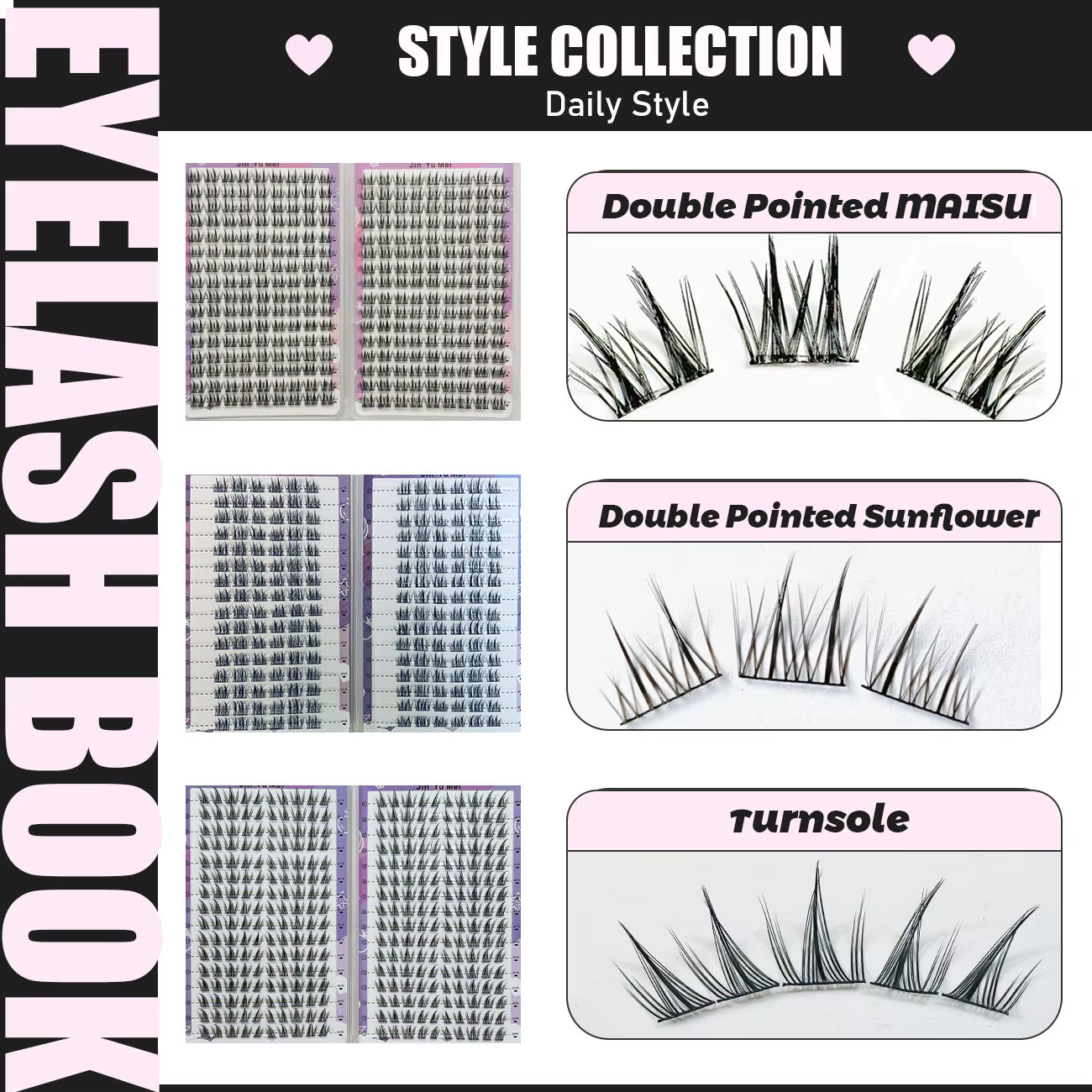 Extensions de Cils Double Blé