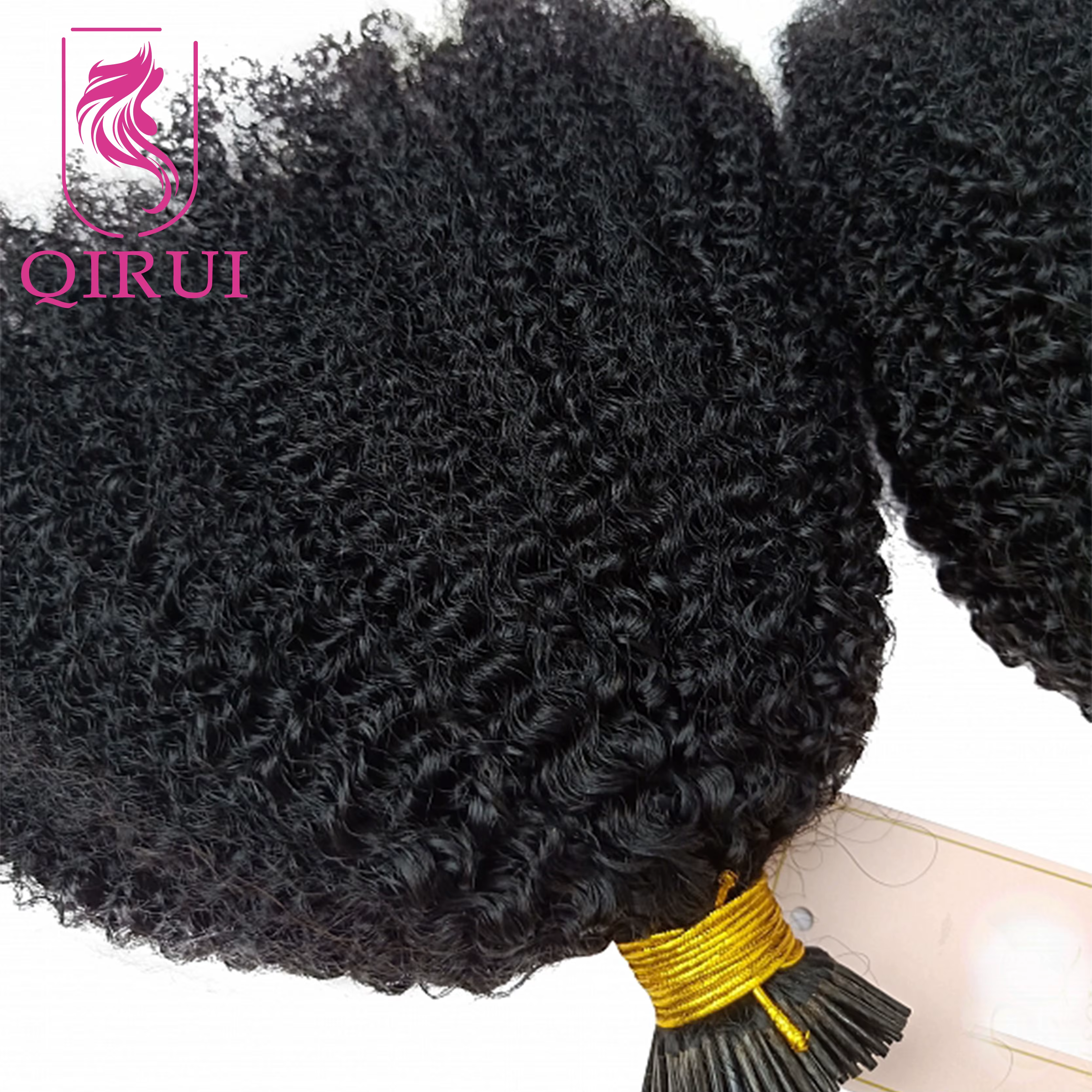 Itip Extensions de cheveux humains 4B 4C Itips Microlink