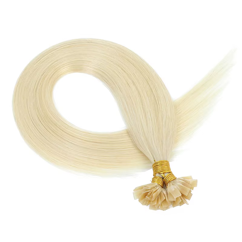KTKerBrian-Extensions de Cheveux Naturels Remy à Pointe Plate