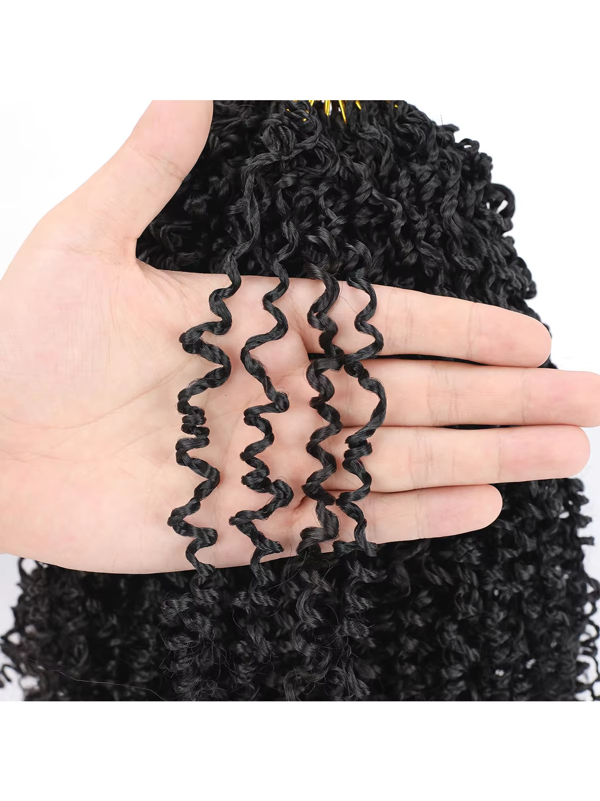 Extensions de cheveux au crochet Yanky Twist, longueurs de 8, 10, 12 et 14 pouces, 8 pièces/paquet, cheveux synthétiques à tresser, parfaits pour Halloween et Noël
