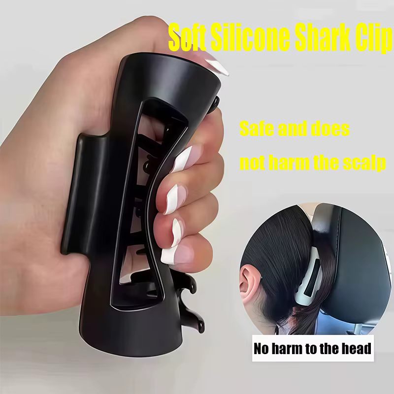 Pince à cheveux en Silicone souple et sûr pour femmes