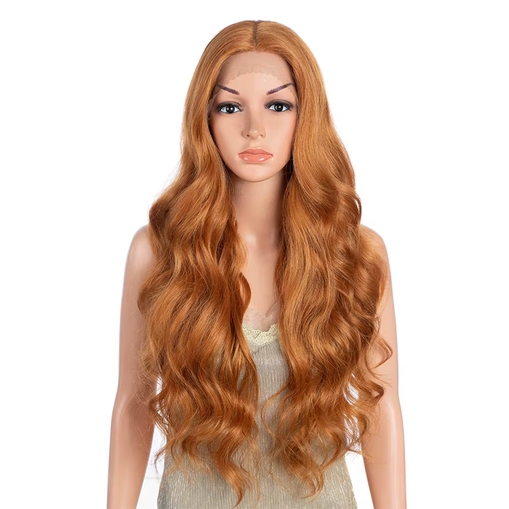 Perruque Lace Frontal Wig synthétique pour femmes