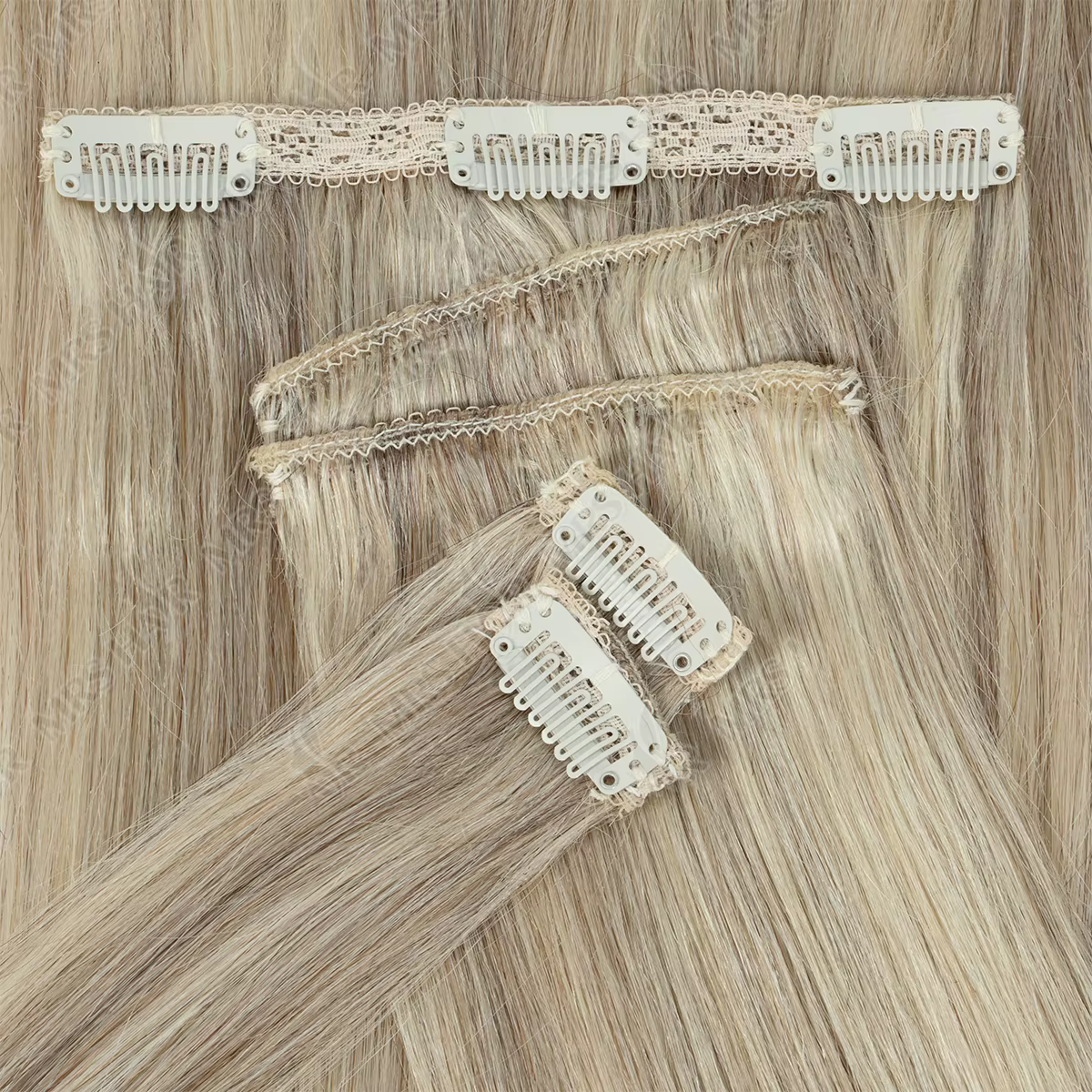Extensions de Cheveux Naturels à Clips