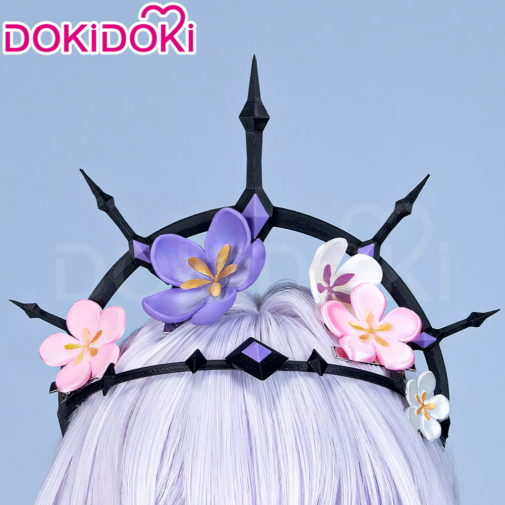 En STOCK Castorice Hyacine perruque jeu Honkai: Star Rail DokiDoki Halloween 100 cm cheveux longs