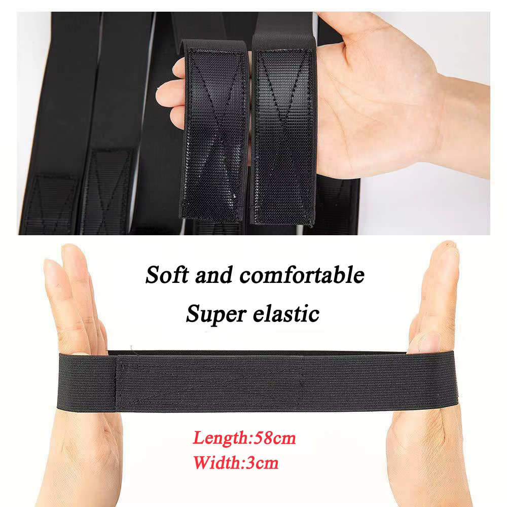 Bandeau à bande magique élastique pour bords de perruque