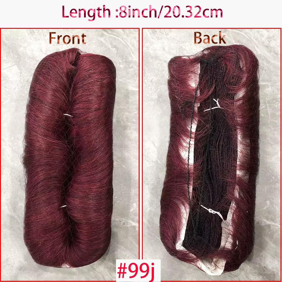 28 pièces Extensions de cheveux humains courts brésiliens un paquet pour une tête complète 100% paquets