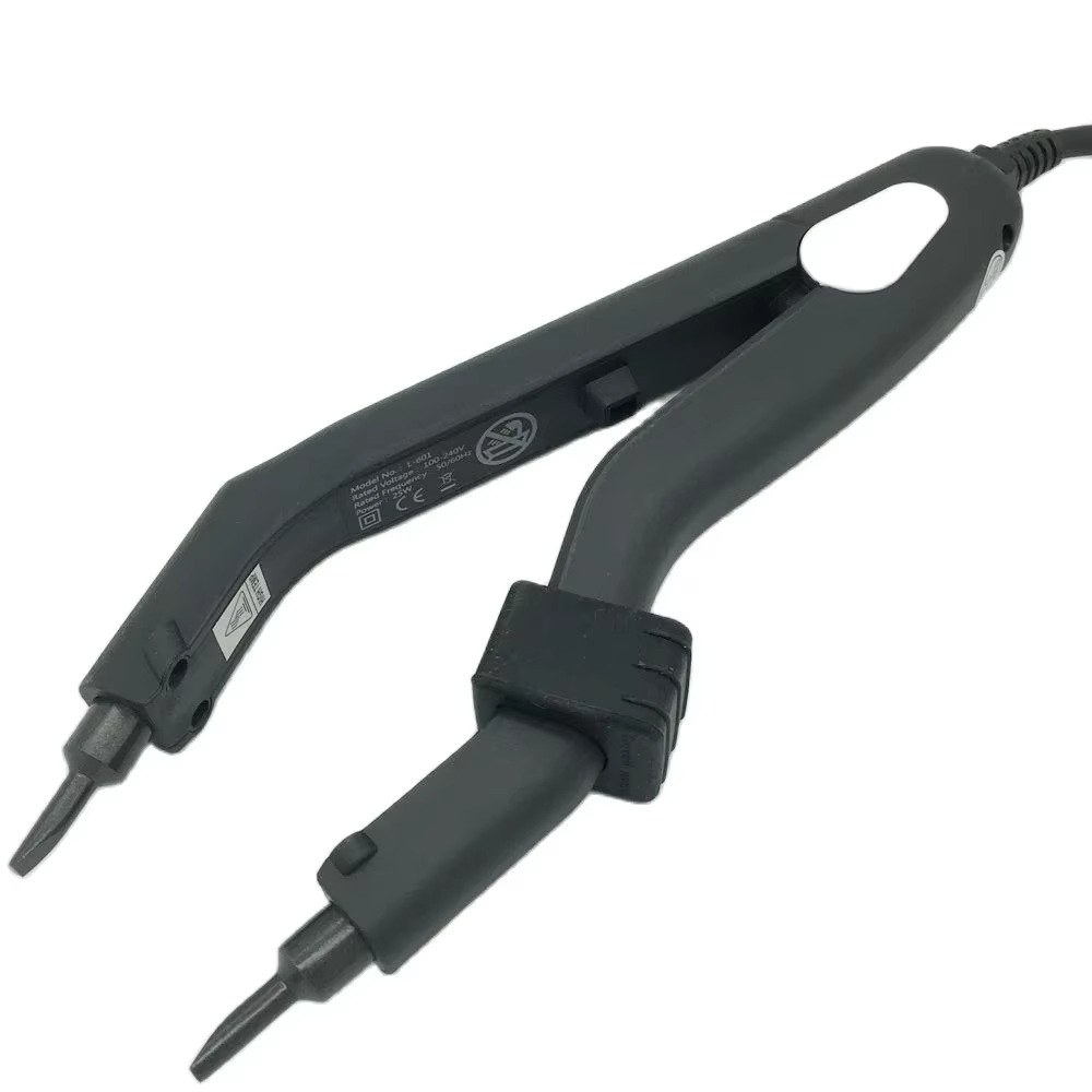 Pince à extensions capillaires professionnelle à pointe chauffante intelligente