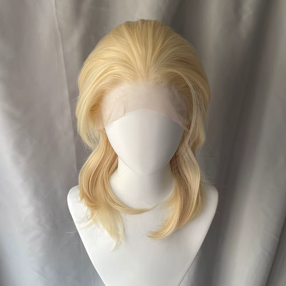 Perruque Lace Front Wig synthétique Blonde 613