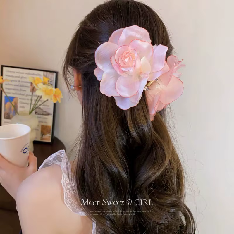 2025 Pince à cheveux à fleurs pour femmes