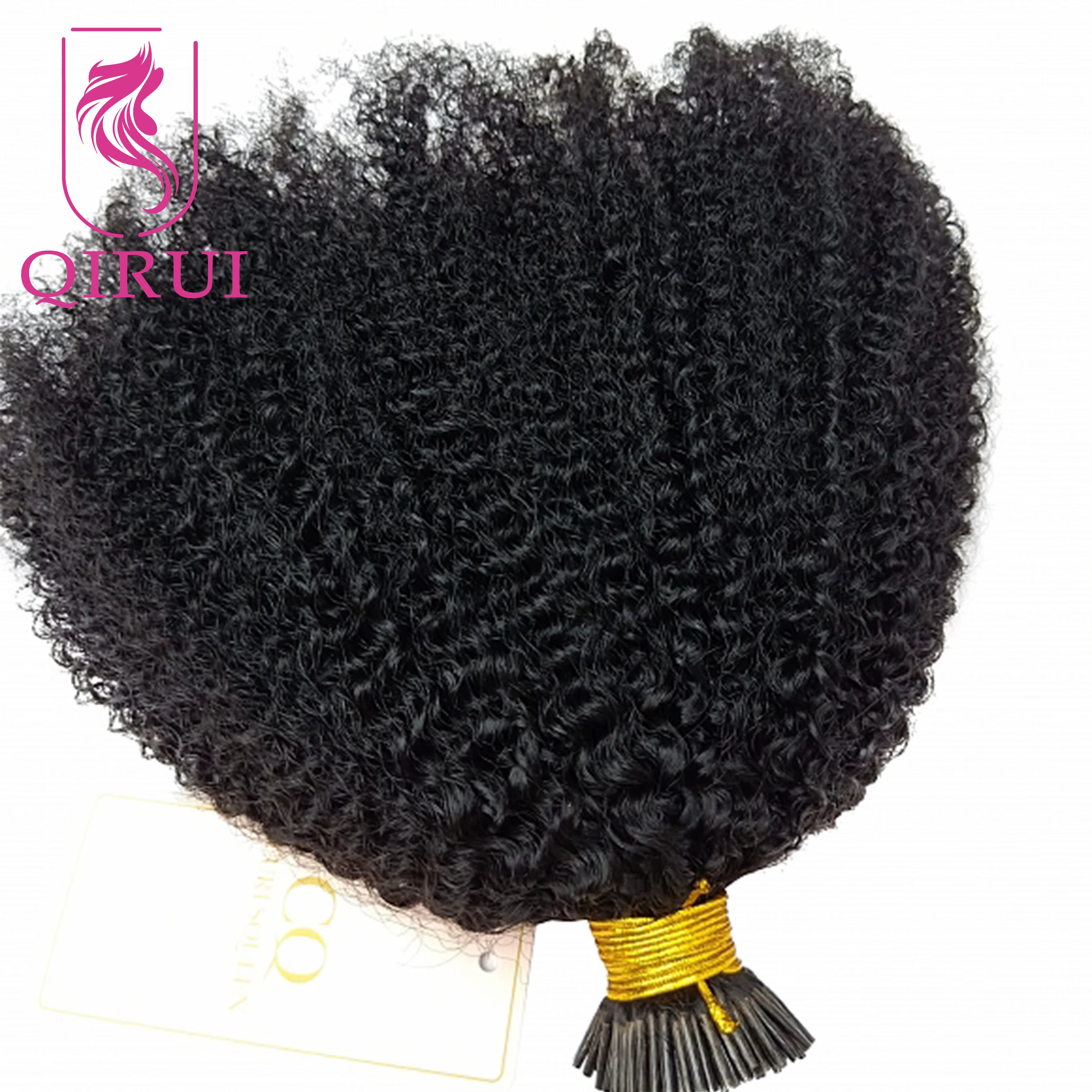 Itip Extensions de cheveux humains 4B 4C Itips Microlink