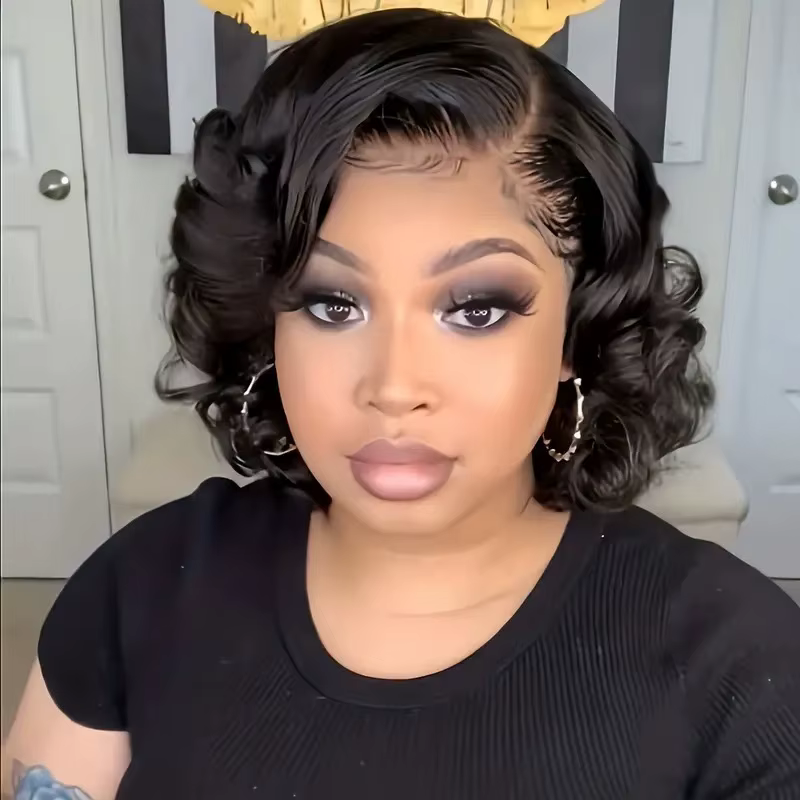 Perruque Lace Front Wig noire