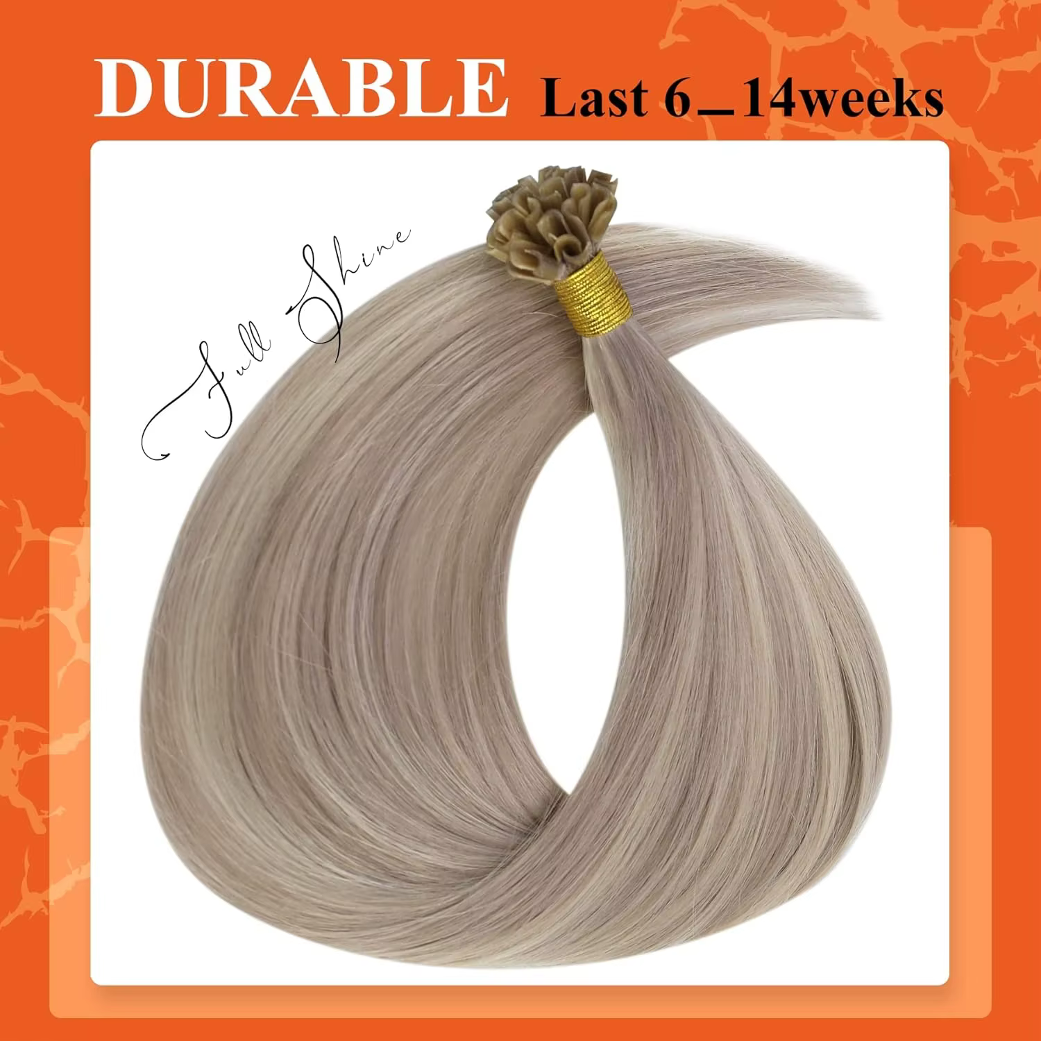 Extensions de cheveux humains brésiliens Full Shine
