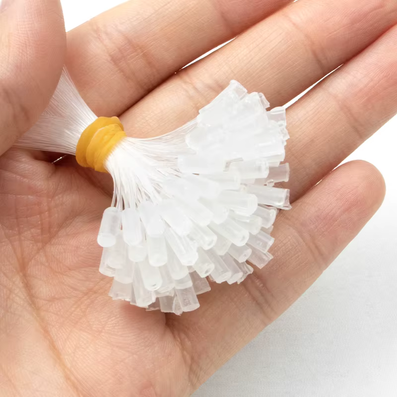Pack de 200 Salon de coiffure bricolage Micro pince à cheveux perles boucle lien pointe Extensions