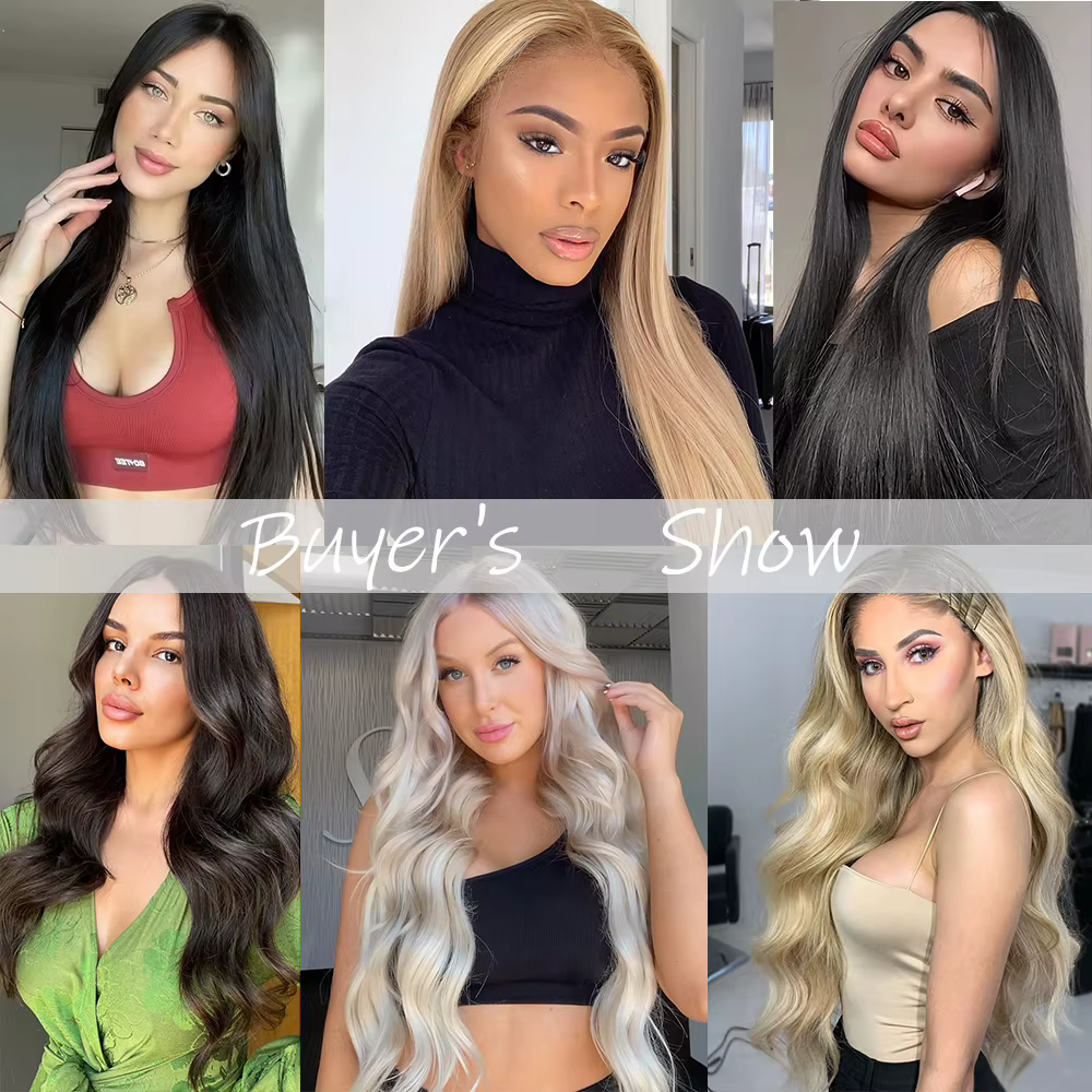 Extensions de Cheveux Longs Lisses pour Femme