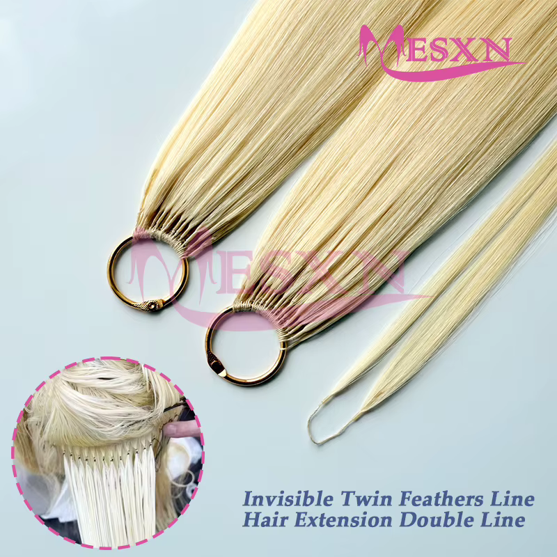 Extensions de cheveux MESXN à double ligne