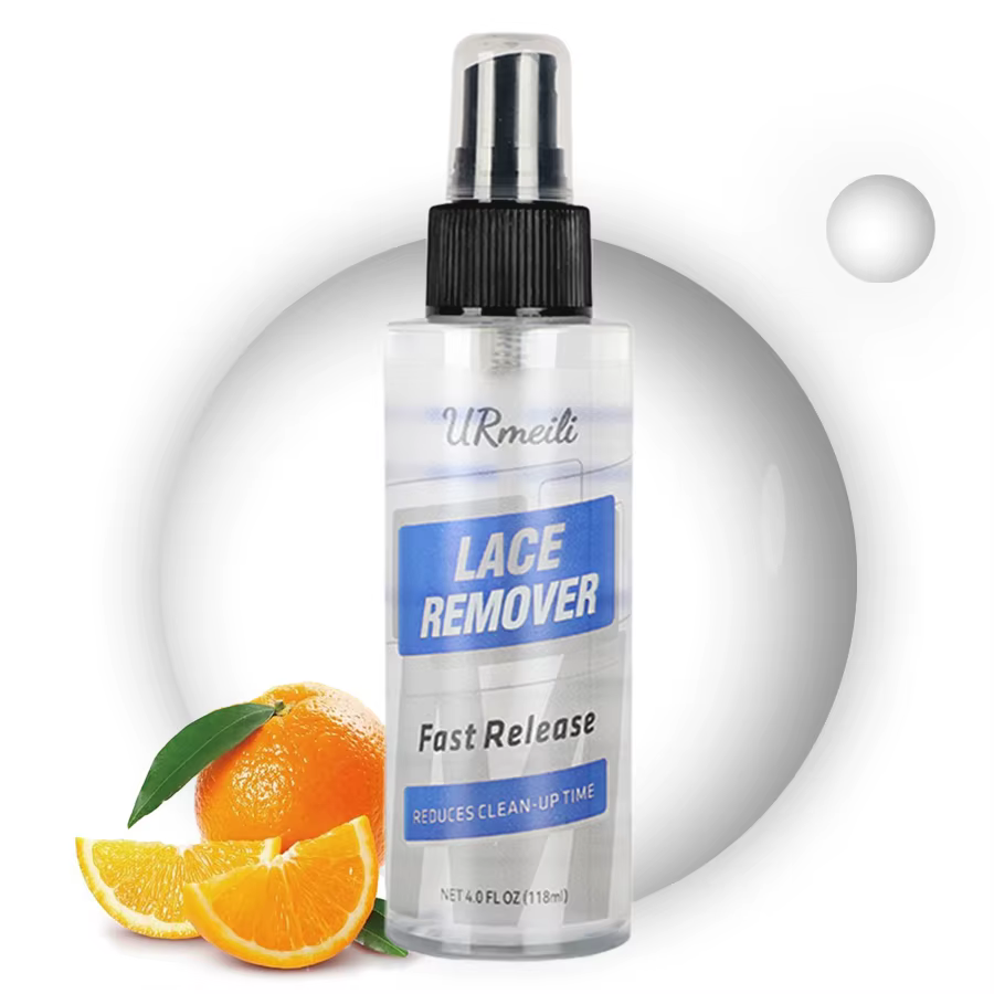 Spray dissolvant pour extensions de cheveux et ruban adhésif – Formule à action rapide