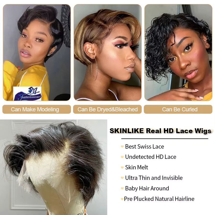 Perruque Bob Lace Wig Naturelle Lisse