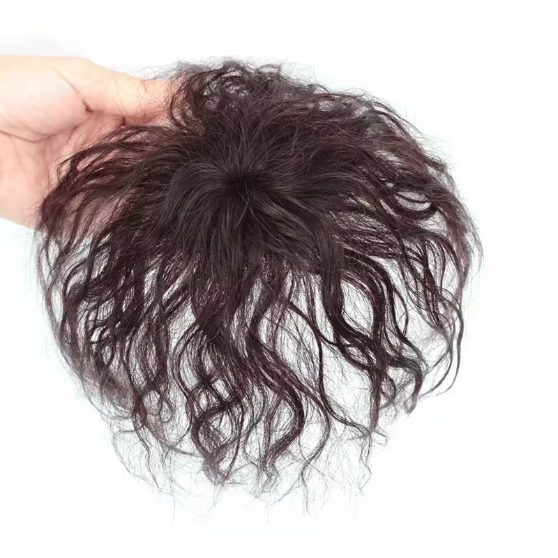 Postiche de cheveux humains Remy fabriquée à la Machine
