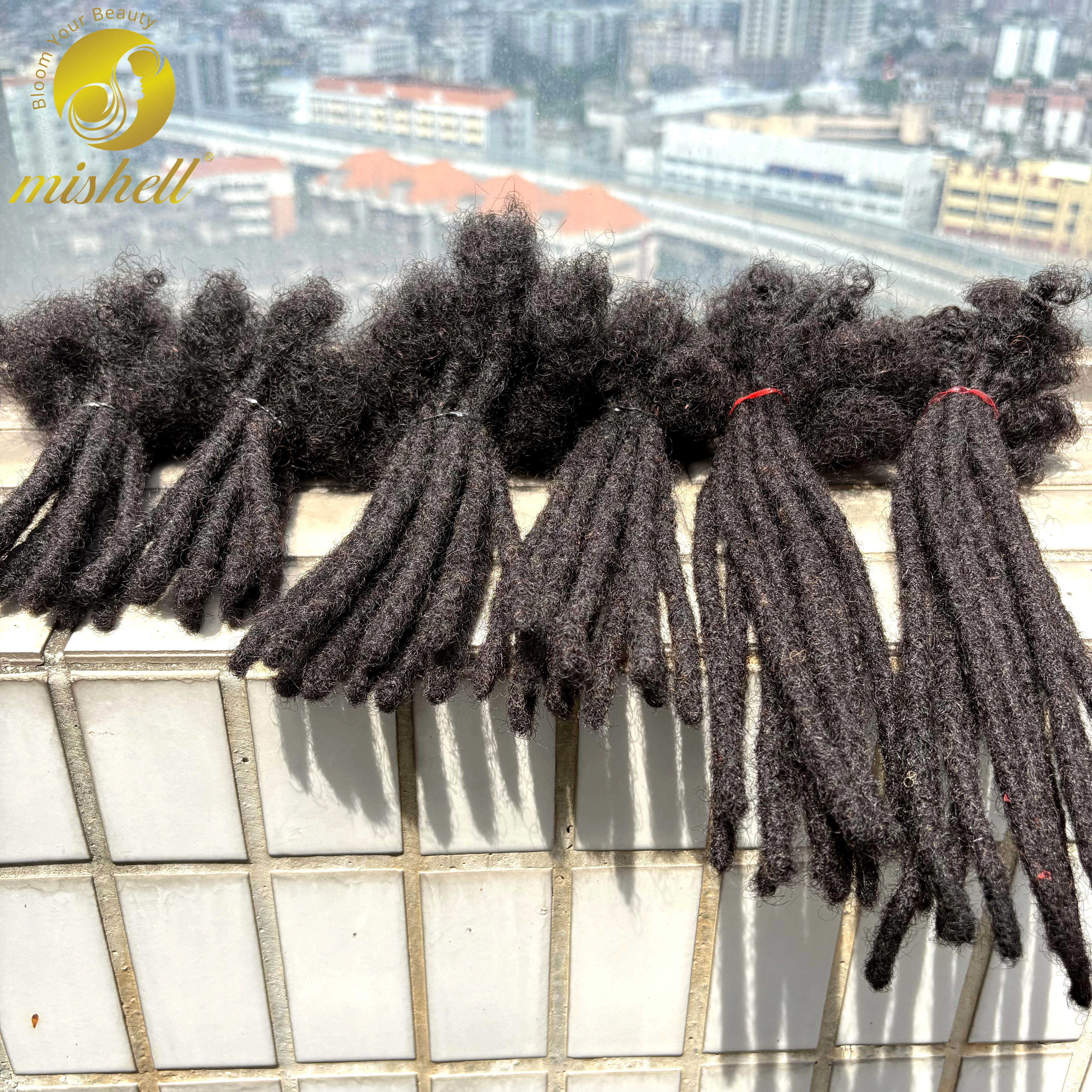 Extensions de dreadlocks en cheveux humains 100% naturels