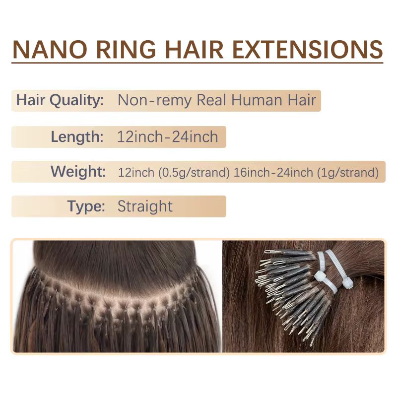 MRS HAIR-Microrings pour extensions de cheveux