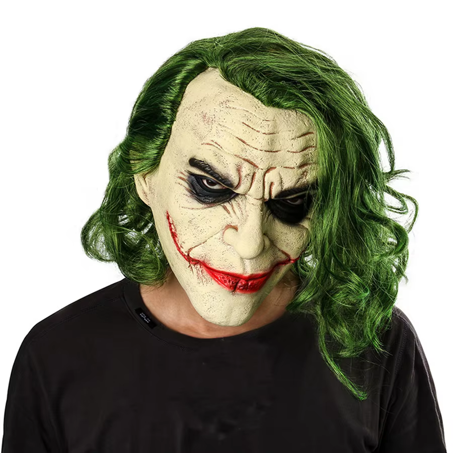 Perruque Complète de Cosplay avec Cheveux Verts