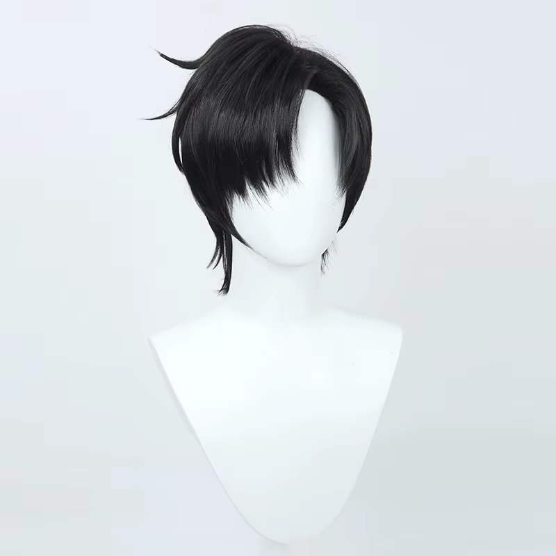 Perruque Cosplay Chiba Mamoru en Clip de Lune