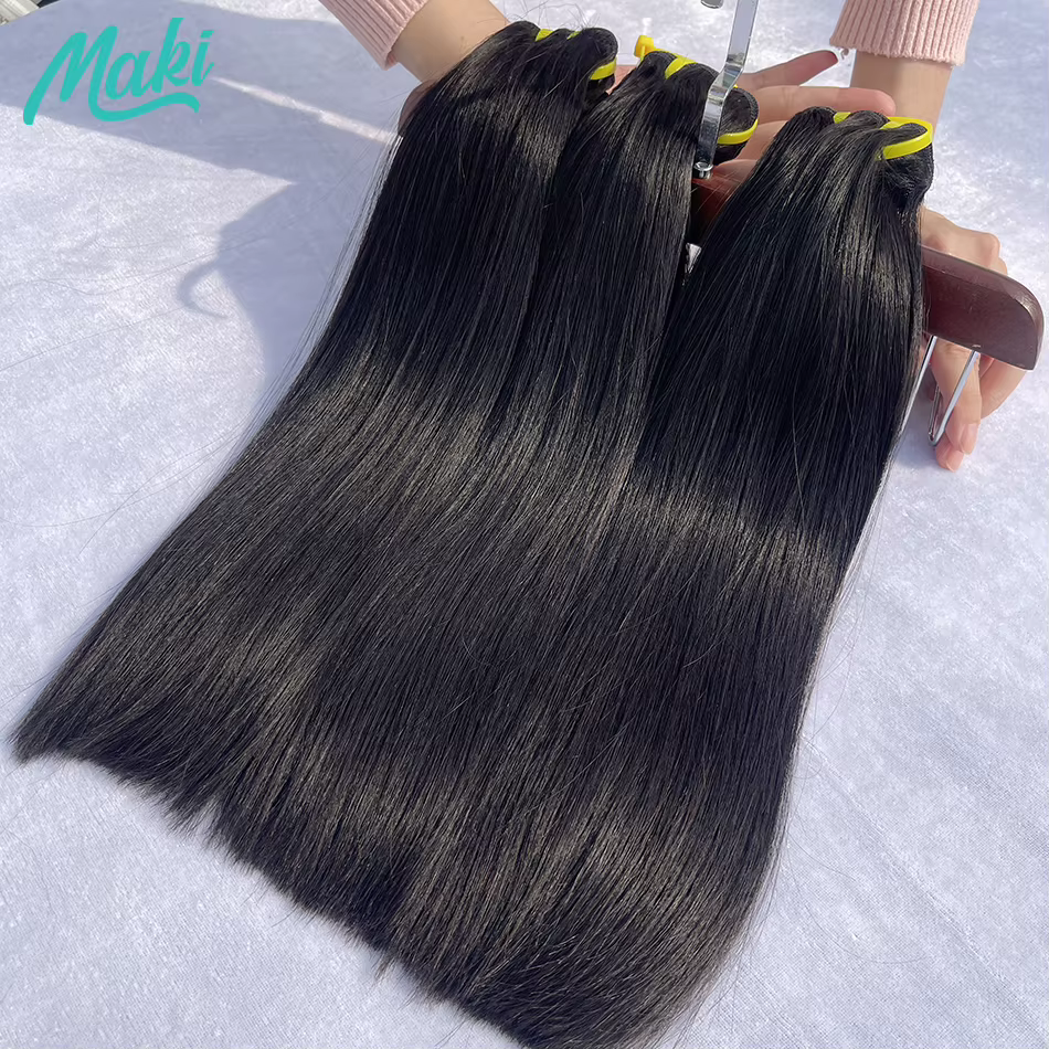 Tissage en lot naturel lisse avec Double trame