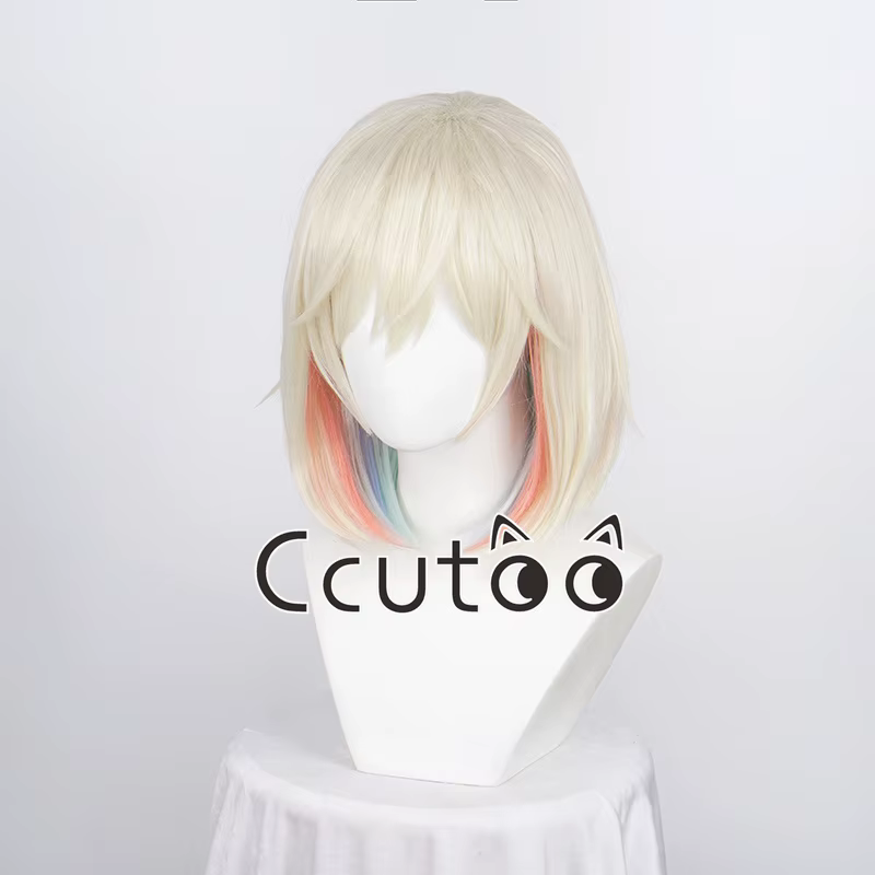 LOL Elementalist Lux Cosplay Perruques pour Femmes